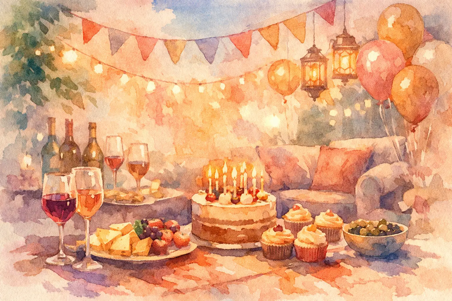 17 Adult Birthday Party Ideas at Home