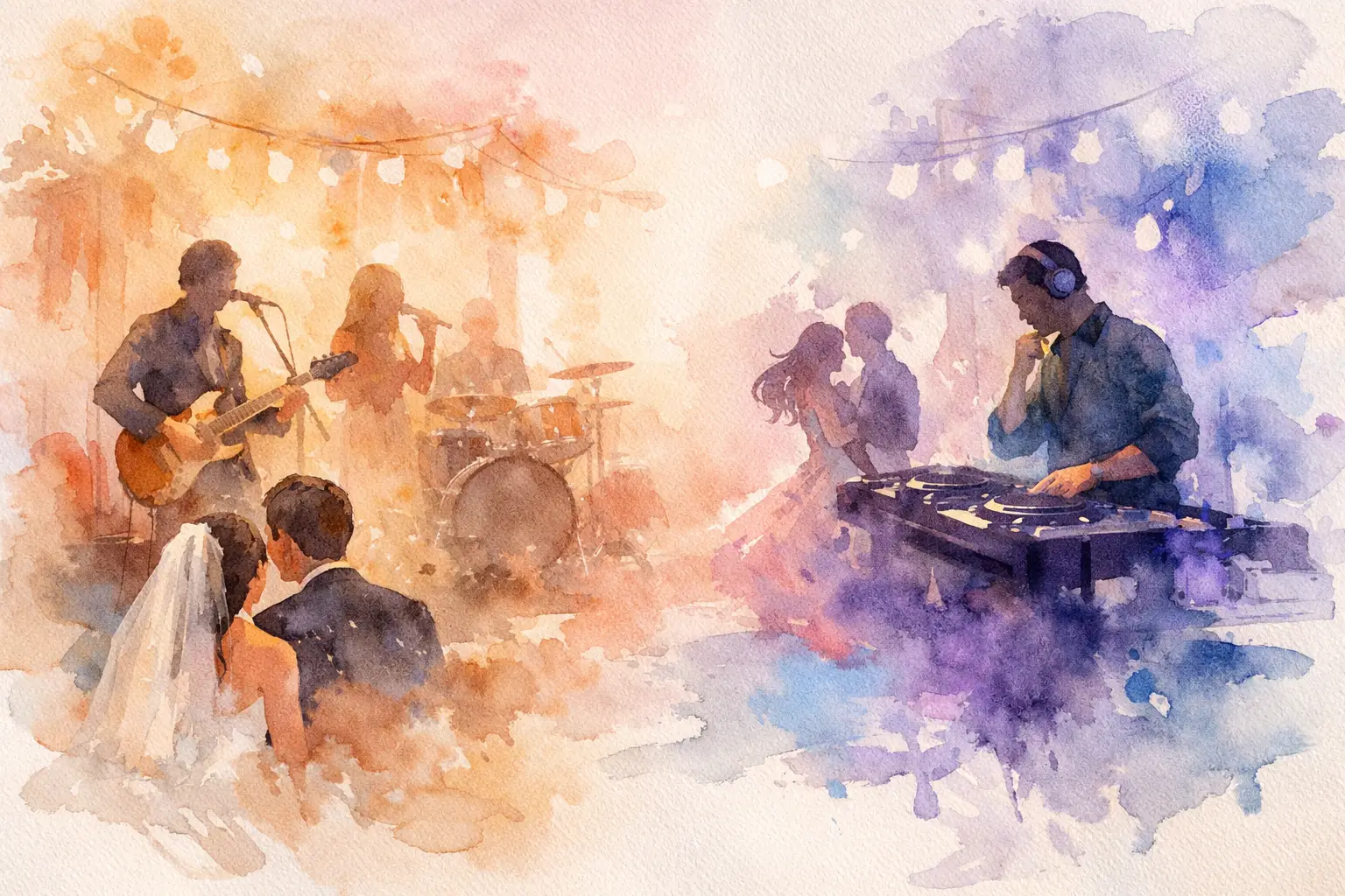 Band or DJ Wedding? How to Choose