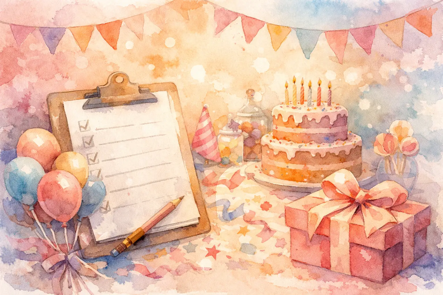 Birthday Party Planning Checklist That Works
