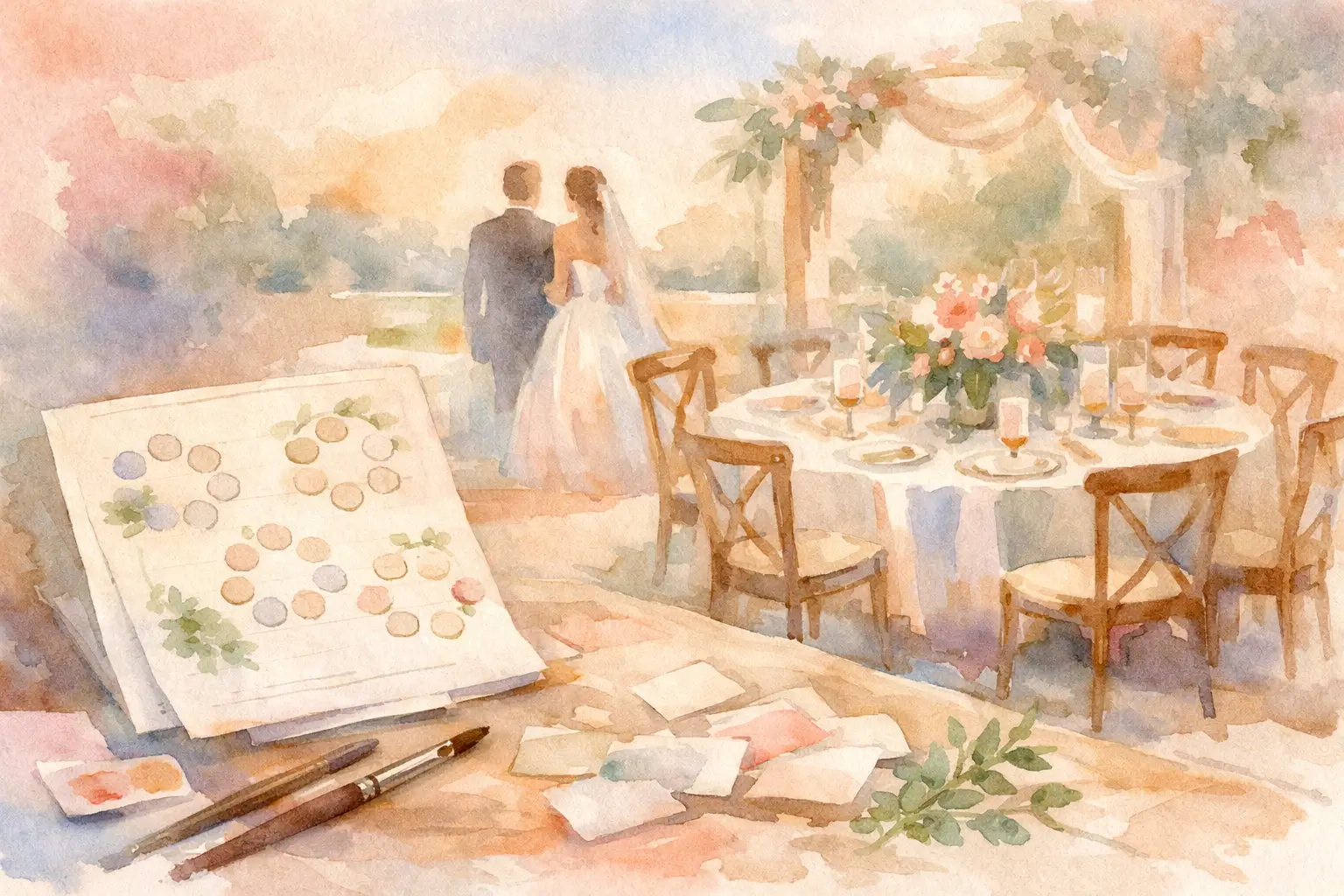 How to Plan Wedding Seating Without Stress