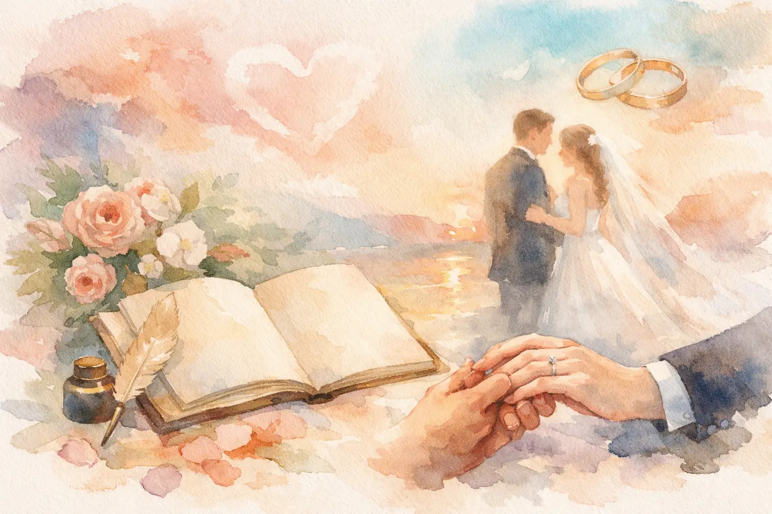 How to Write Wedding Vows That Feel True